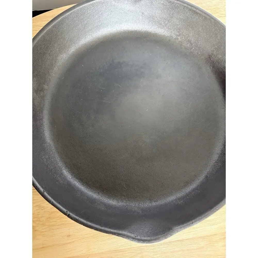 Wagner’s 1891 Original 10.5” Cast Iron Skillet Made in USA No Rock No Spin